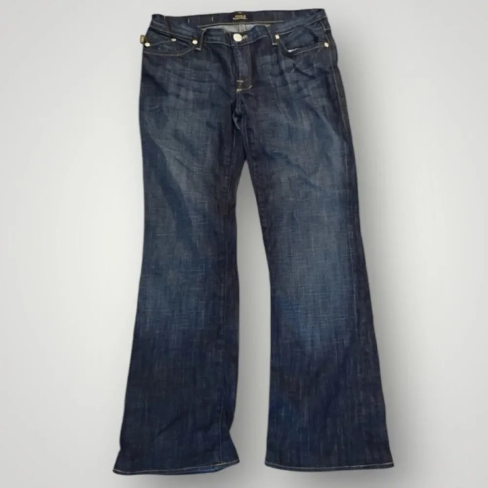 Vintage Rock & Republic Dark Blue Flare Jeans - Picture 6 of 6